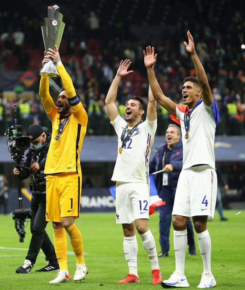 包含德国战胜克罗地亚，晋级欧国联附加赛的词条